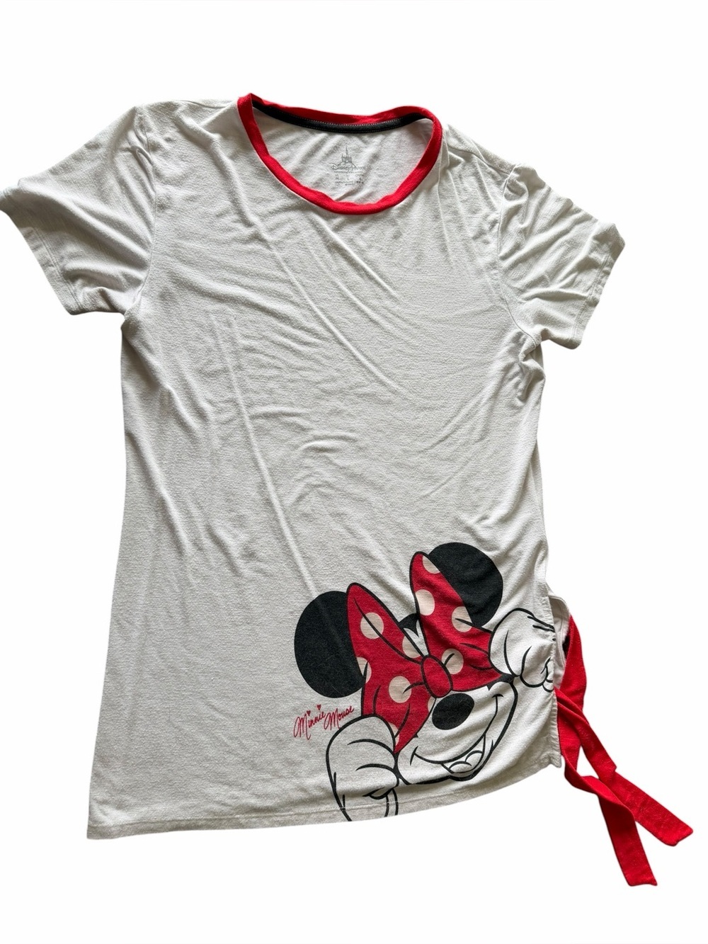 Disney Minnie Mouse White and red Tee